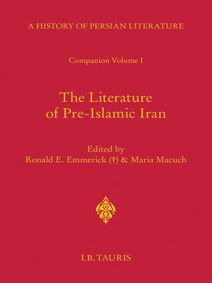 cover image of The Literature of Pre-Islamic Iran